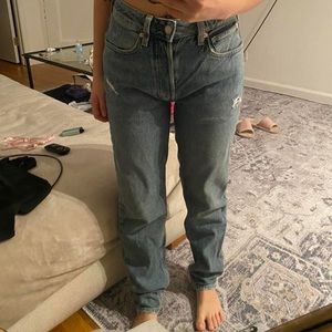 Free people straight leg jeans